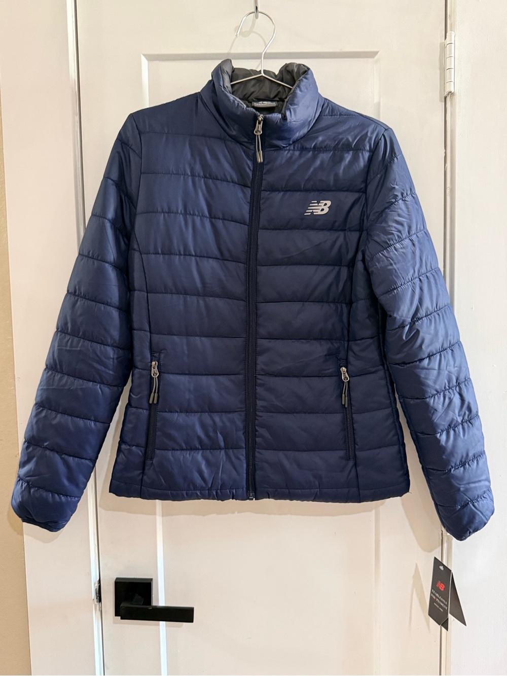 NWT New Balance Navy Puffer Jacket Size M